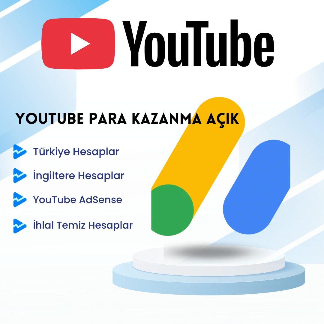 YouTube Para Kazanma Açık AdSense