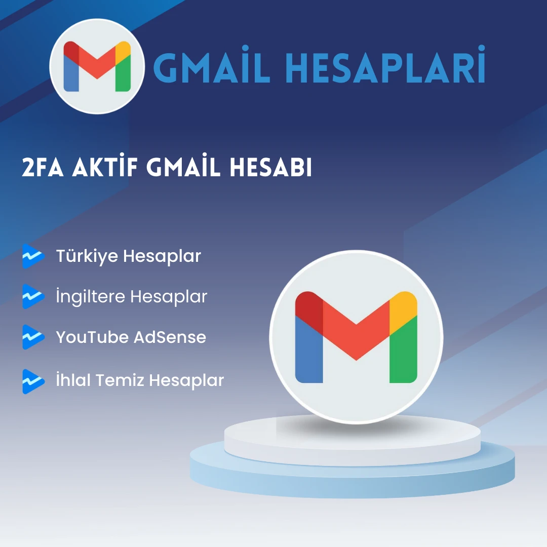 2FA Aktif Gmail Hesabı