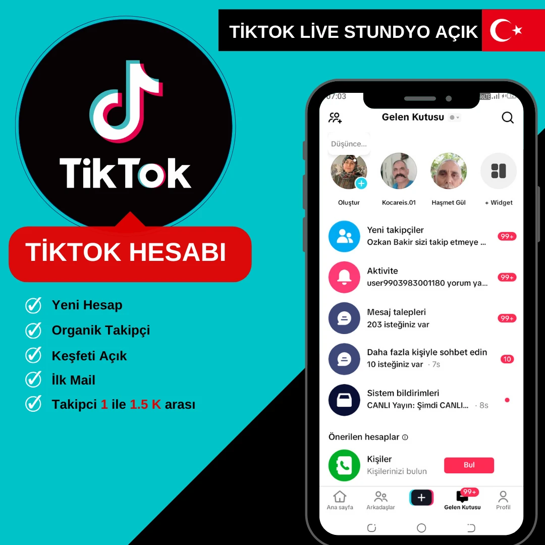 Tiktok Live Stundyo Açık Hesap Satın Al