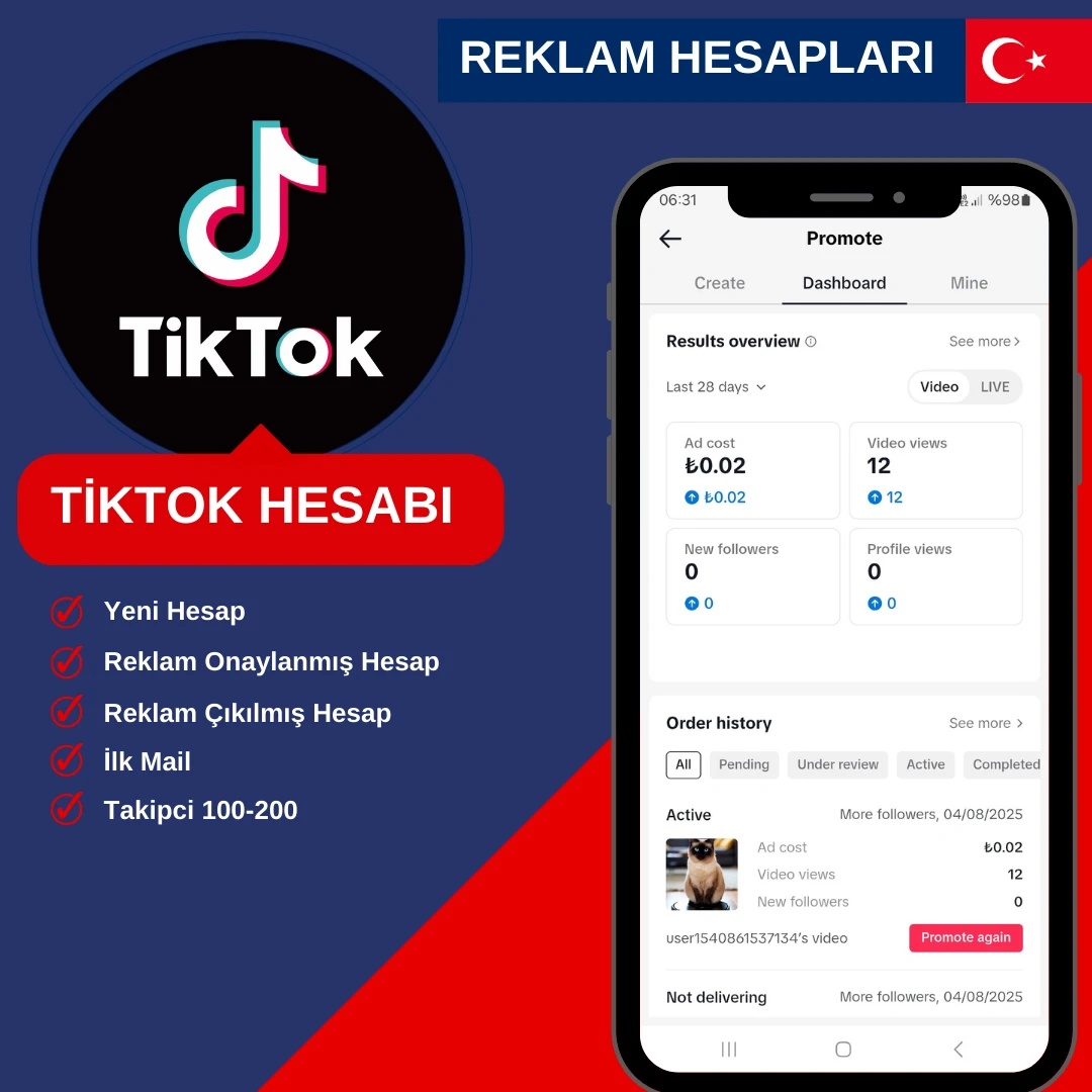 Tiktok Takipçili Hesap Satın Al