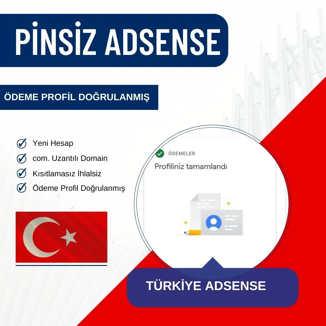 Türkiye Adsense Pinsiz